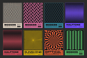 56 MODERN GEOMETRIC POSTERS