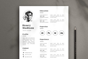 Minimal Elegant Resume CV