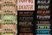 190 Text Effects for Photoshop, a Layer Style Add-On by Creativenauts (Thumbnail 4 of 5)