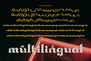 Kusovia - Vintage Decorative Font, a Serif Font by madeDeduk (Thumbnail 10 of 10)