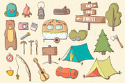 Lets Go Camping, an Illustration by clipick (Thumbnail 2 of 5)