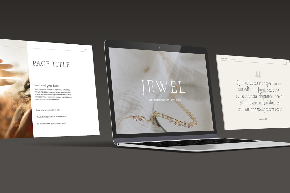 Elegant Presentation Template, a Presentation Template by LoCain Design (Photo 7 of 7)