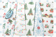 Winter Holidays watercolor clipart, an Illustration by susie-p-art (Thumbnail 14 of 18)