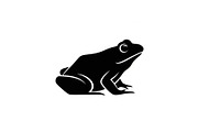 Frog Silhouette Vector Bundle, an Illustration by jahid234 (Thumbnail 38 of 46)
