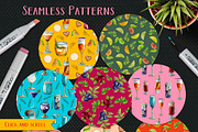 Cocktail Party Food Illustrations, a Food Illustration by Fluffy Unicorn (Thumbnail 3 of 7)