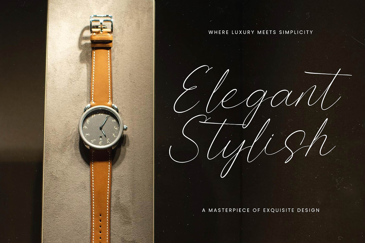 Quality Nosting Modern Signature, a Script Font by Letterena Studios Script (Photo 12 of 15)