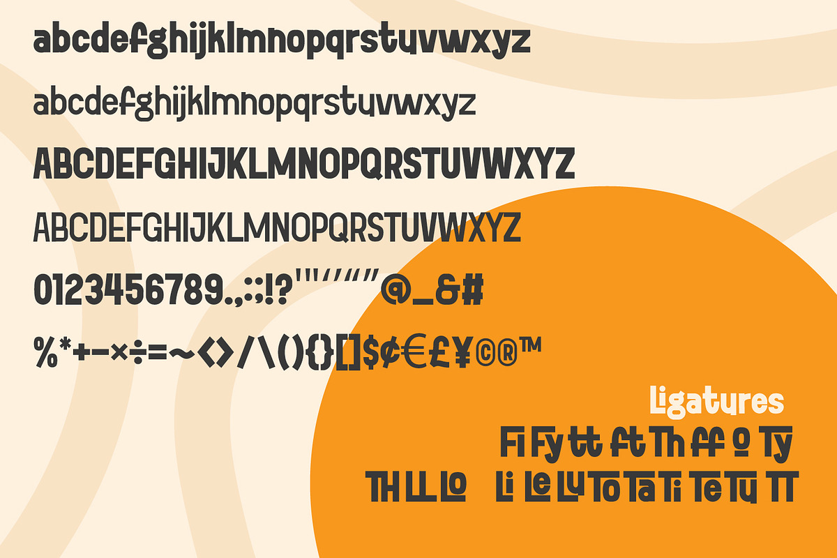 Loftol, a Font by Rashdrawn (Photo 2 of 5)