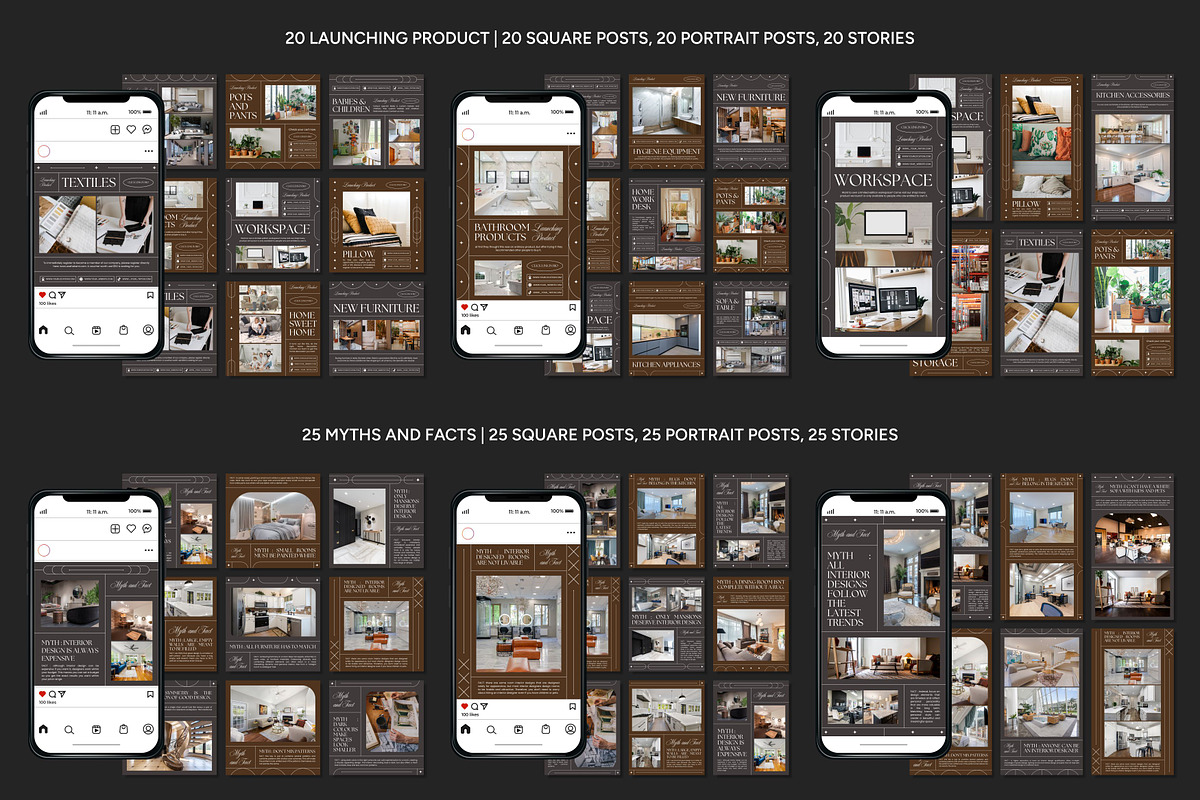 Interior Social Media Template, a Social Media Template by Kalubuak (Photo 8 of 10)