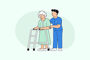 Hospital Service Illustration, an Object Graphic by Jump Studio (Thumbnail 14 of 14)