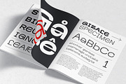 Gizale, a Sans Serif Font by Adam Fathony (Thumbnail 12 of 16)