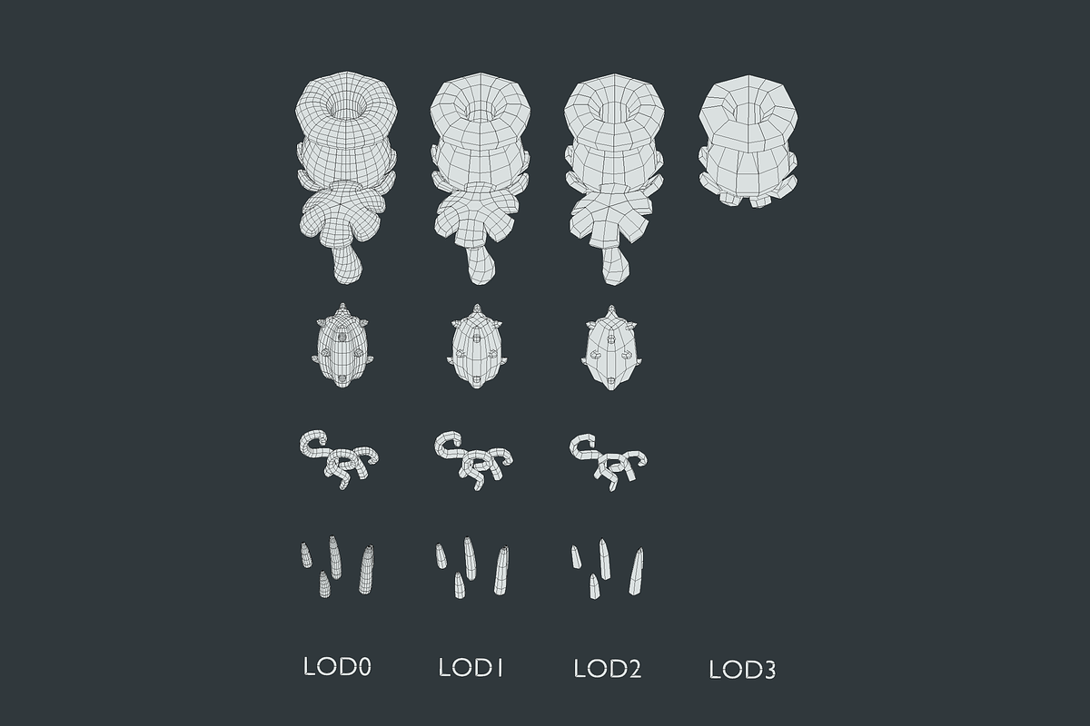 Over Growth - Animation Asset, an Environmental 3D Model by Polydactyl (Photo 4 of 4)