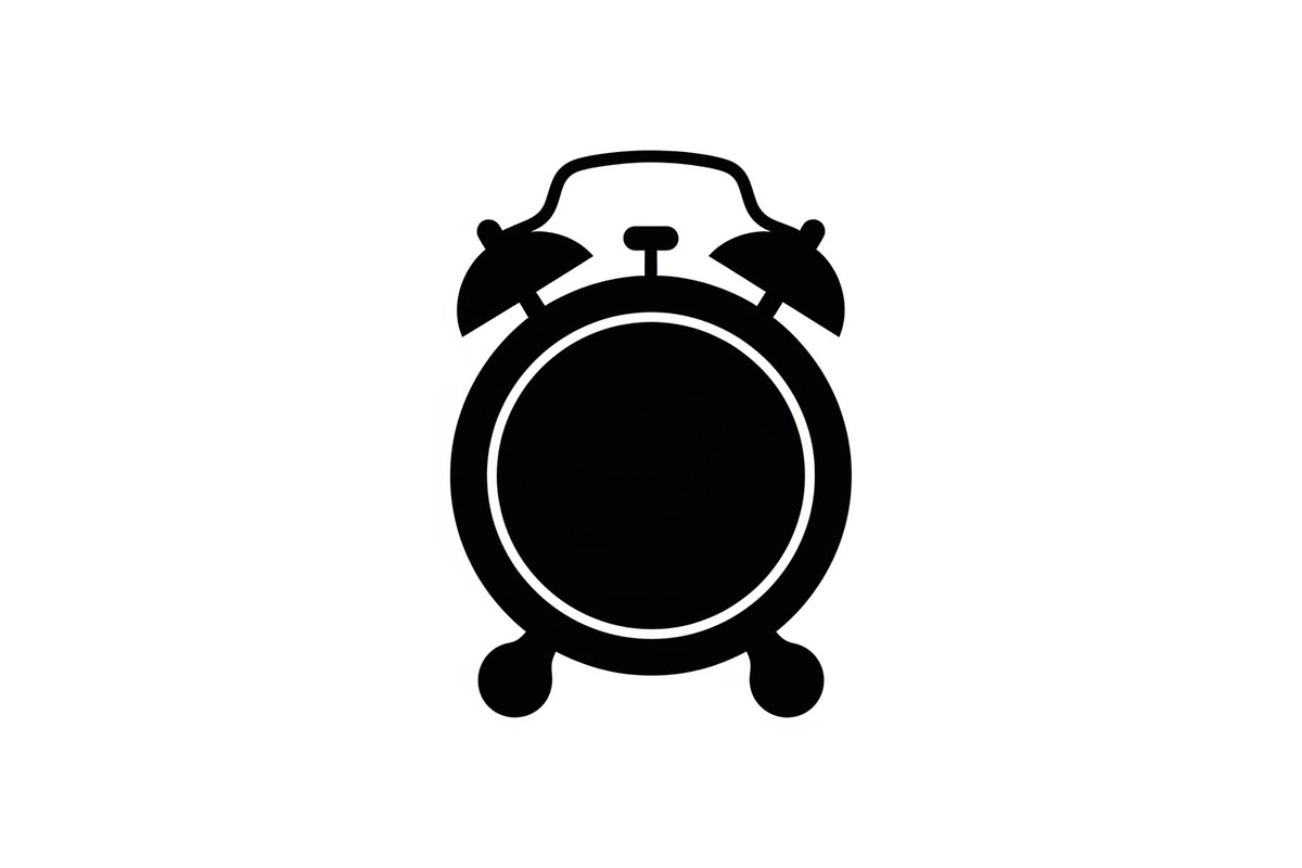Alarm Clock Silhouette Vector Bundle, an Illustration by Creativeshirt (Photo 42 of 51)