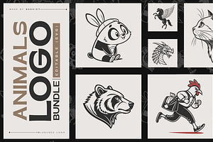 Animal Mascot Logo Bundle Vol. 1
