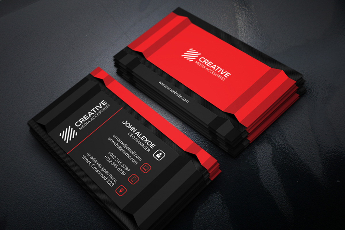 Creative Business Card, a Business Card Template by Creative_Arts (Photo 1 of 4)
