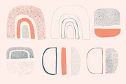 Abstract Halftone Textured Shapes, an Object Graphic by Ramona Schratt (Thumbnail 5 of 11)