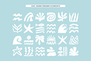 OCEAN VIBES | 180 HAND DRAWN CLIPART, an Object Illustration by Favete Art (Thumbnail 4 of 18)