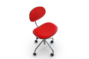 Swivel Office Chair, a Furniture 3D Model by Tedi Permana (Thumbnail 5 of 7)
