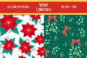 Christmas Vector Patterns Collection, a Pattern Graphic by AnnaViolet_store (Thumbnail 2 of 10)