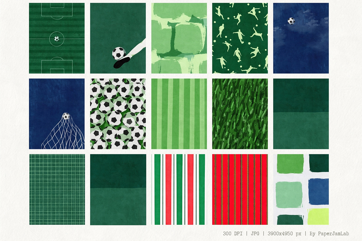Match Day: Football Backgrounds, a Background Graphic by PaperJamLab (Photo 6 of 17)