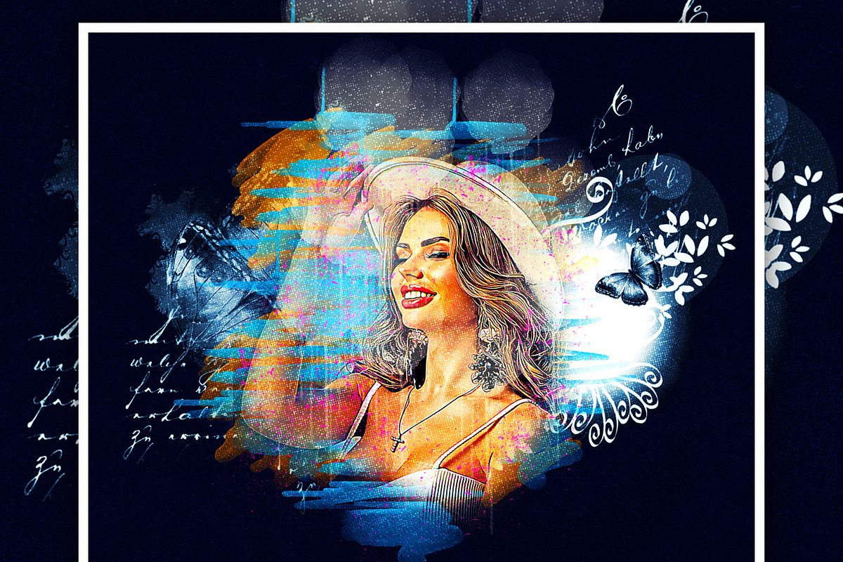 Watercolor Painting Photoshop Action, an Action Add-On by Studio Retouch (Photo 6 of 11)