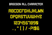 Basegon Sans Serif Display Font, a Sans Serif Font by IHDSTD (Thumbnail 4 of 7)
