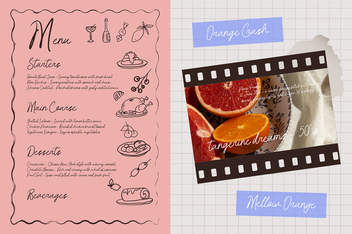 Sweet Romance Pencilled Script, a Handwritten Font by AmorfaType (Photo 7 of 8)