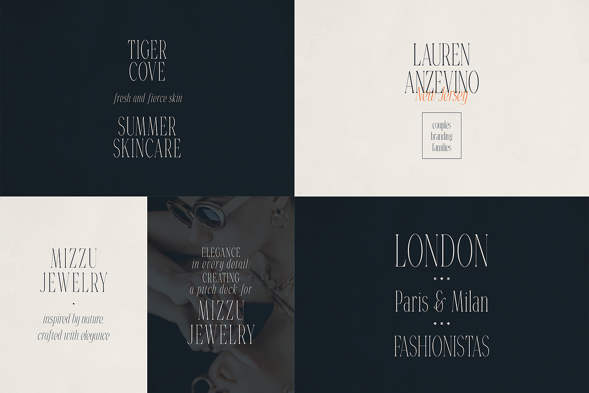 Wedding Serif Font Bundle - 8 Fonts, a Serif Font by Only Fonts (Photo 9 of 10)