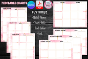 Editable Kids Daily Routine Cards, a Card Template by LA Design (Thumbnail 2 of 12)
