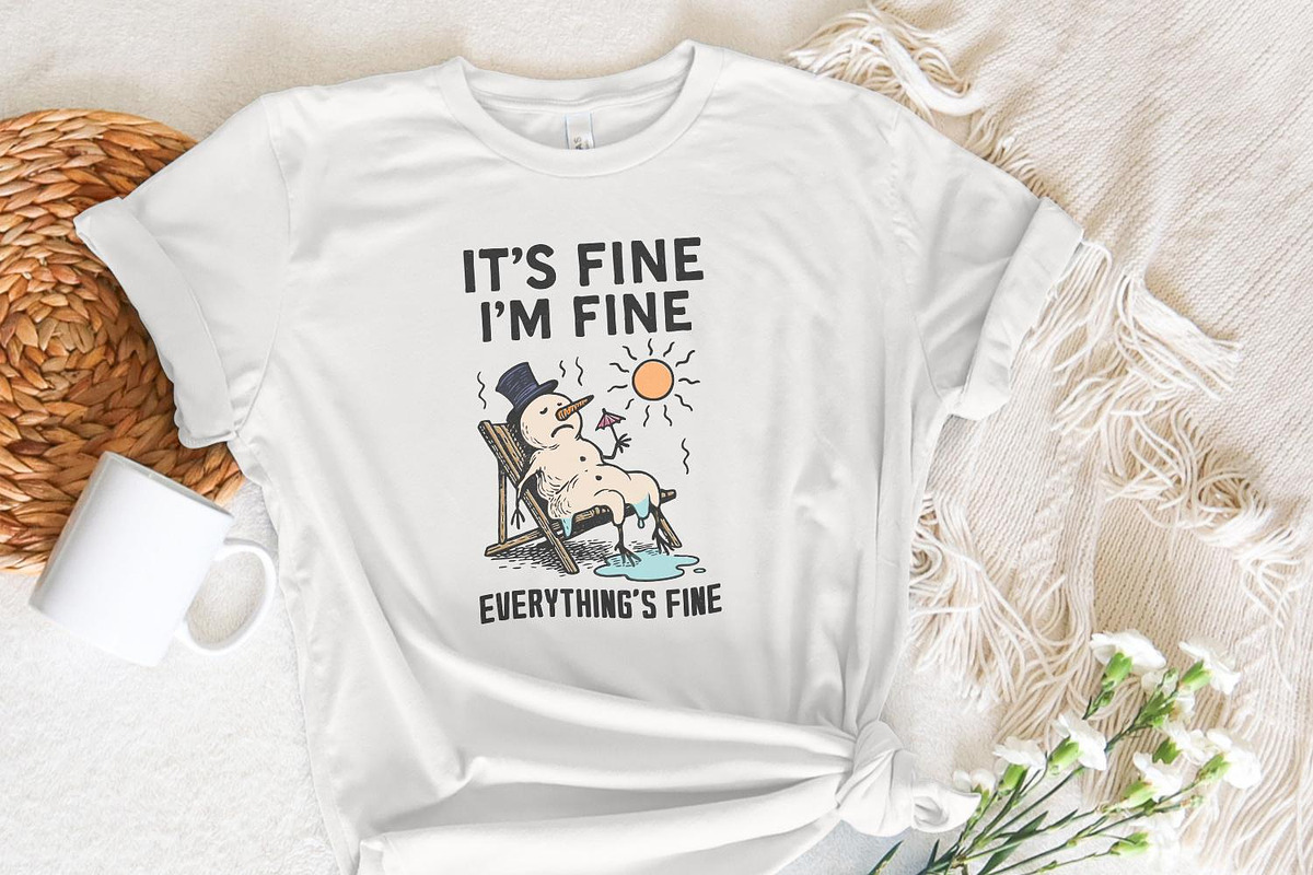 Its Fine Im Fine Everythings, an Illustration by SharpMarketplace (Photo 7 of 9)
