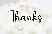 Wedding | Script Font, a Handwritten Font by Scratchones (Thumbnail 8 of 8)