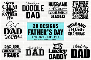 Father's Day SVG Bundle, a Graphic by crative8112