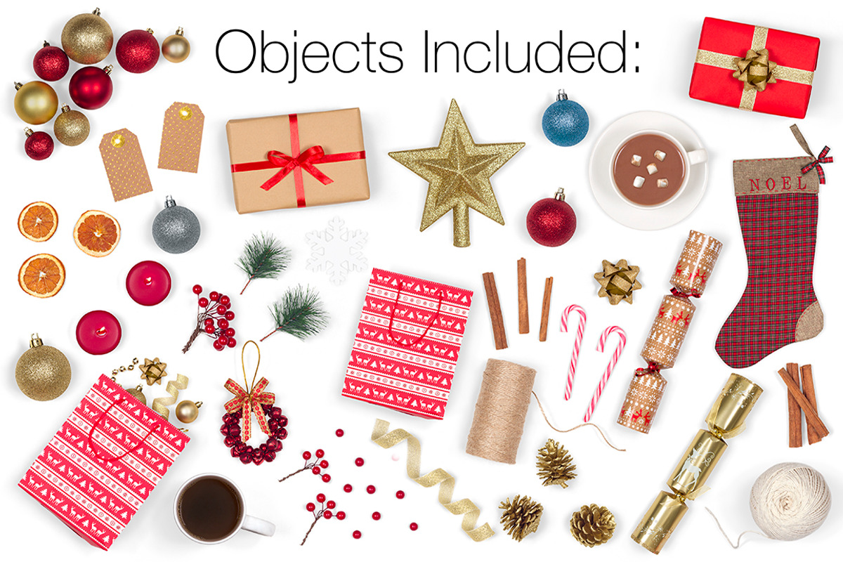 Christmas Scene Creator - Top View, a Product Mockup by Pixomize (Photo 5 of 6)