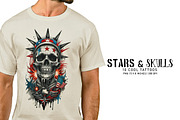 Stars and Skulls, an Object Graphic by Digital Art Creations (Thumbnail 3 of 6)