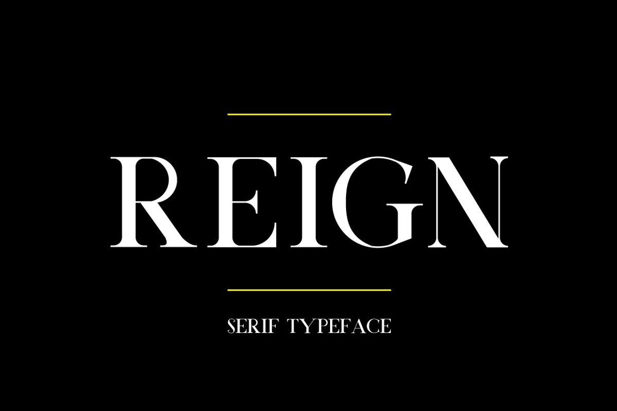 Reign | Serif Typeface