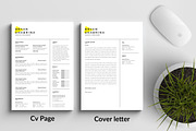 Modern ATS resume template, a Resume Template by Blackcloud_Creations (Thumbnail 5 of 7)
