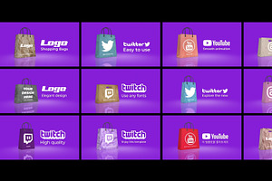 Shopping Bags | DaVinci Resolve, a Templates & Theme by FlashFXbox