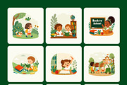 Back to School, Education Bundle, an Education Illustration by Creative Stall (Thumbnail 9 of 12)