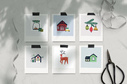 Christmas House Creator | svg png ai, a Seasonal Illustration by Olia (Thumbnail 22 of 28)