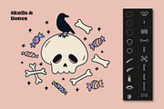 Retro Groovy Halloween Pack, a Brush Add-On by Pencil Twist (Thumbnail 6 of 10)