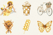 Luxury Golden Summer Clipart, an Illustration by OK Design (Thumbnail 5 of 5)
