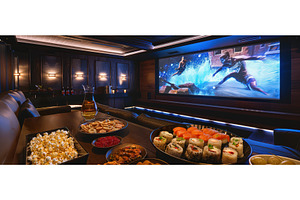 Luxury home theater setup with, a Technology Photo by piter.goskov
