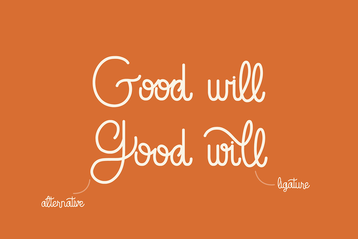 Blooming Time Font, a Script Font by Oui Studio (Photo 10 of 12)