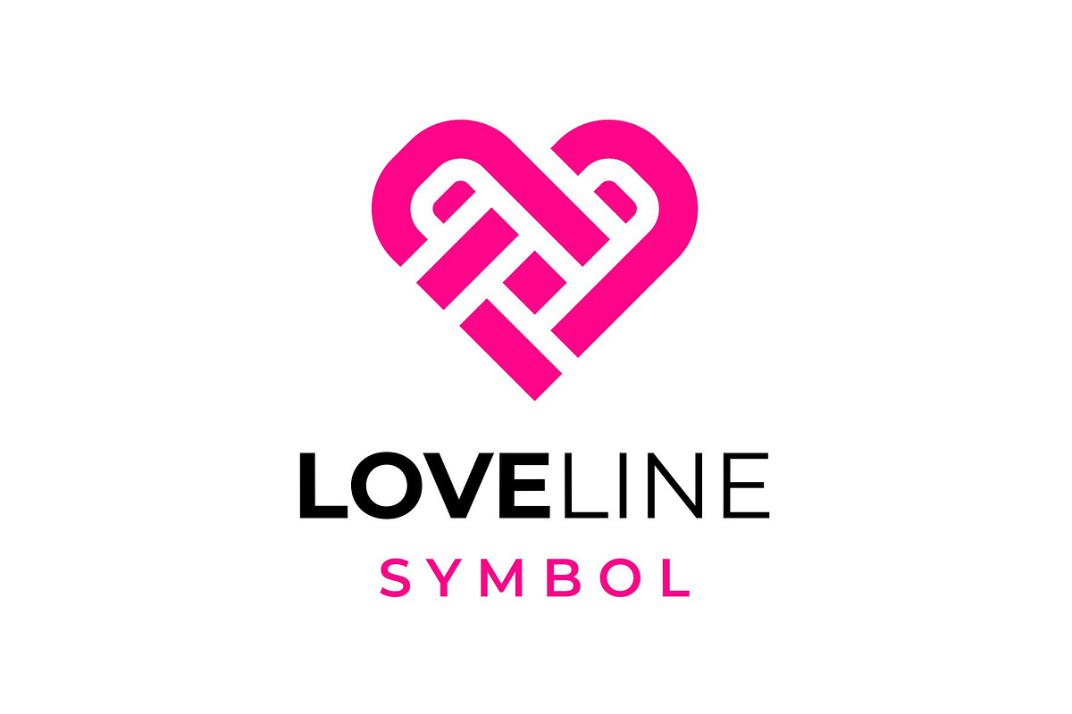 Love Heart Romance Logo, a Branding & Logo Template by Buqancreative (Photo 1 of 4)