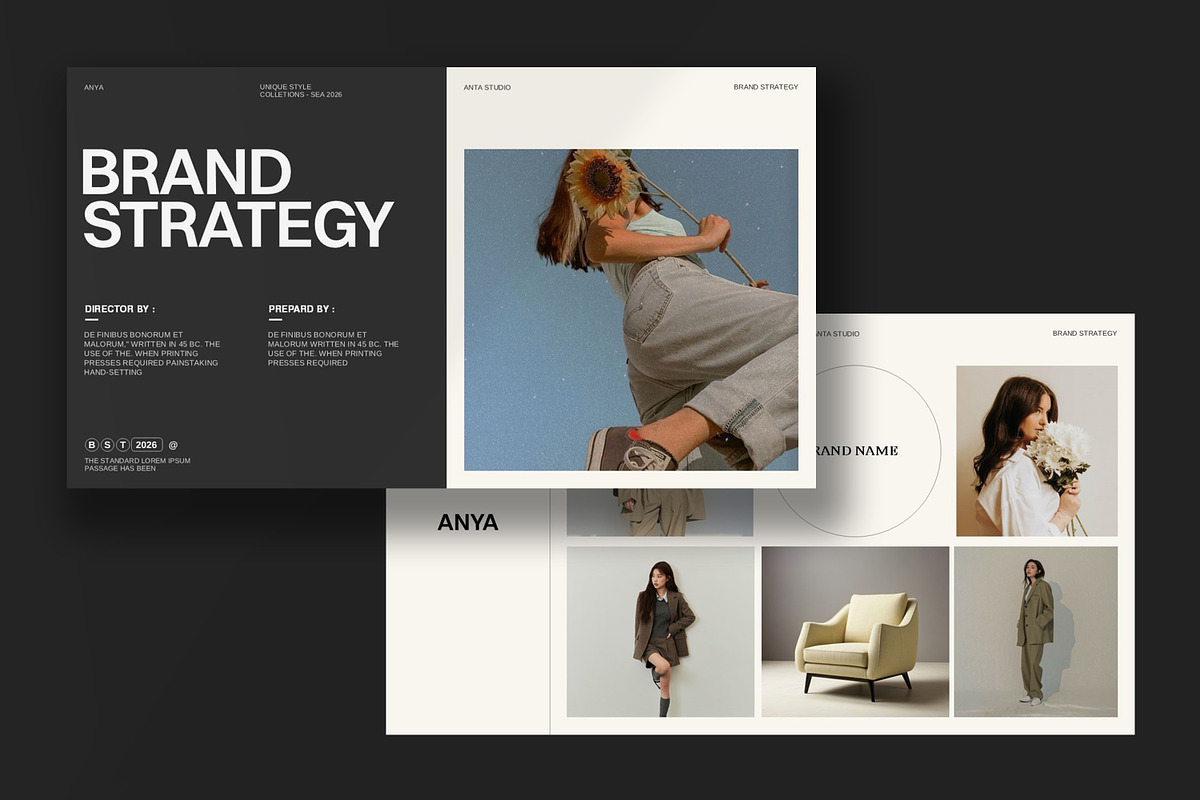 ANYA | Brand Strategy Template, a Presentation Template by slidestock55 (Photo 7 of 15)