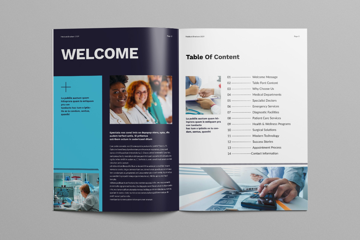 Medical Brochure Template | Canva, a Brochure Template by Pixelpick
