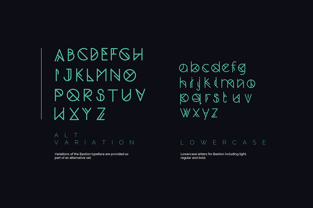 Bastion | Display Font preview 3