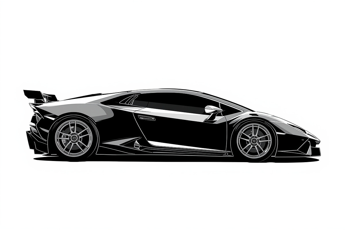 Sports Car Vector Bundle, an Illustration by Designs_River (Photo 3 of 9)