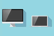 Flat Apple Devices - PNG, AI & EPS, an Object Graphic by Minty Fresh Graphics (Thumbnail 5 of 5)