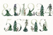 Watercolor forest., an Animal Illustration by TaPilipa (Thumbnail 8 of 10)