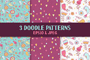 Summer doodles | patterns & cards, a Pattern Graphic by OkPen (Thumbnail 2 of 5)